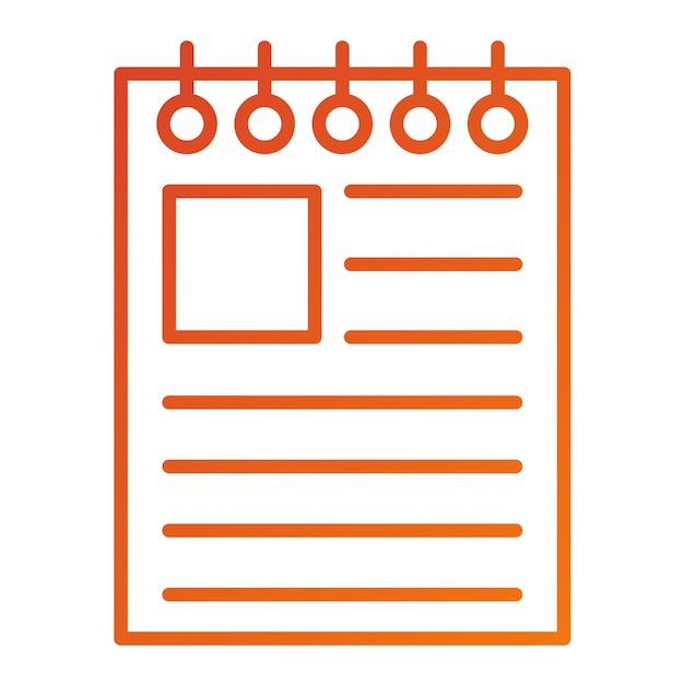 Diseño vectorial Editor de noticias Estilo de icono