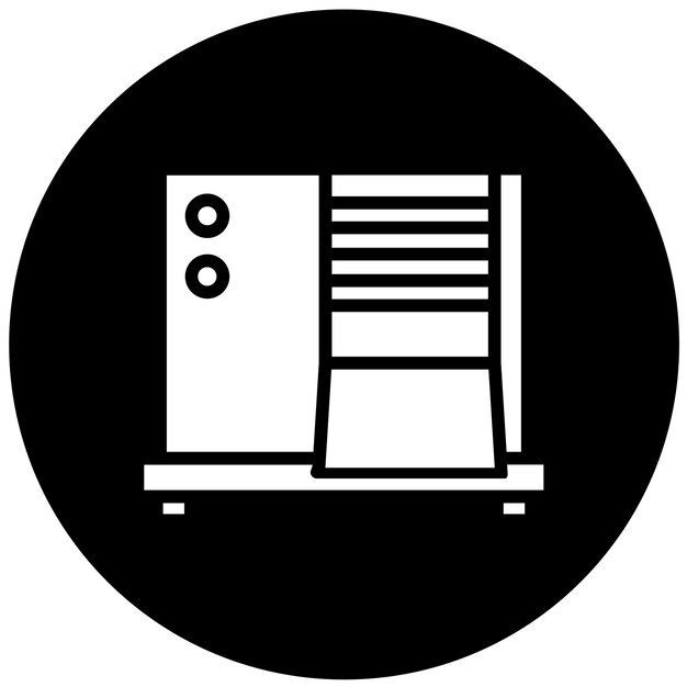 Diseño vectorial eléctrico Edamame Slicer Estilo del icono