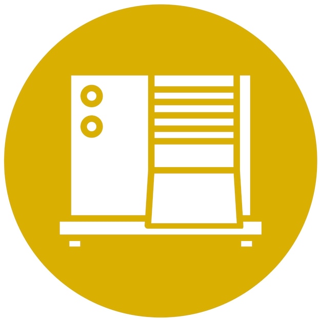 Diseño vectorial eléctrico Edamame Slicer Estilo del icono