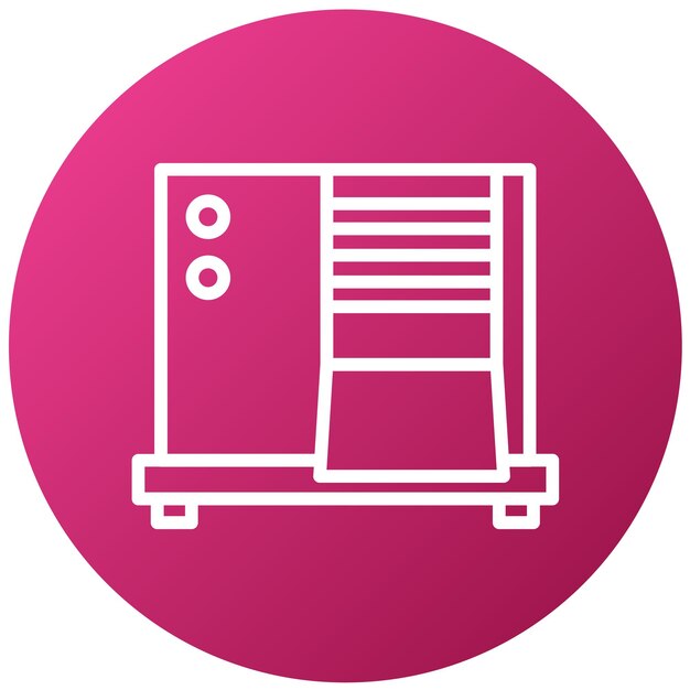 Diseño vectorial eléctrico Edamame Slicer Estilo del icono