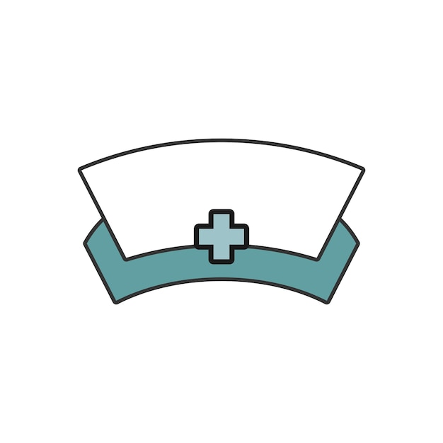 Diseño vectorial de elementos para el Día Nacional de las Enfermeras
