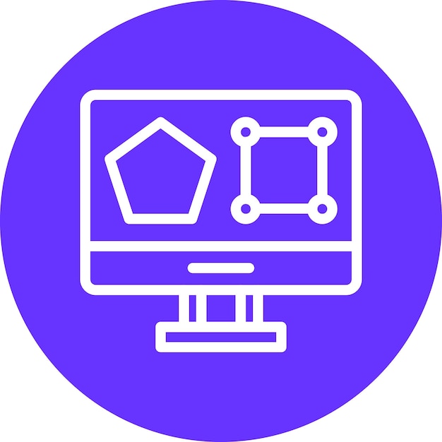 Diseño vectorial de elementos gráficos Estilo del icono