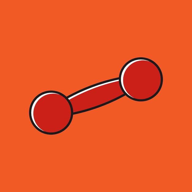 Diseño vectorial de elementos groovy para equipos de gimnasio