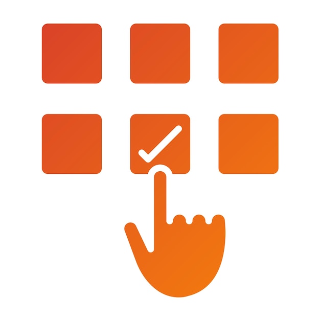 Diseño vectorial Elige el estilo del icono