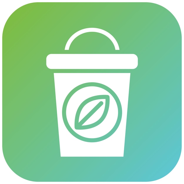 Diseño vectorial de eliminación verde Pro Estilo de icono