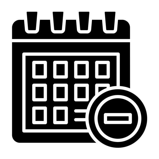 Diseño vectorial Eliminar el estilo del icono de evento