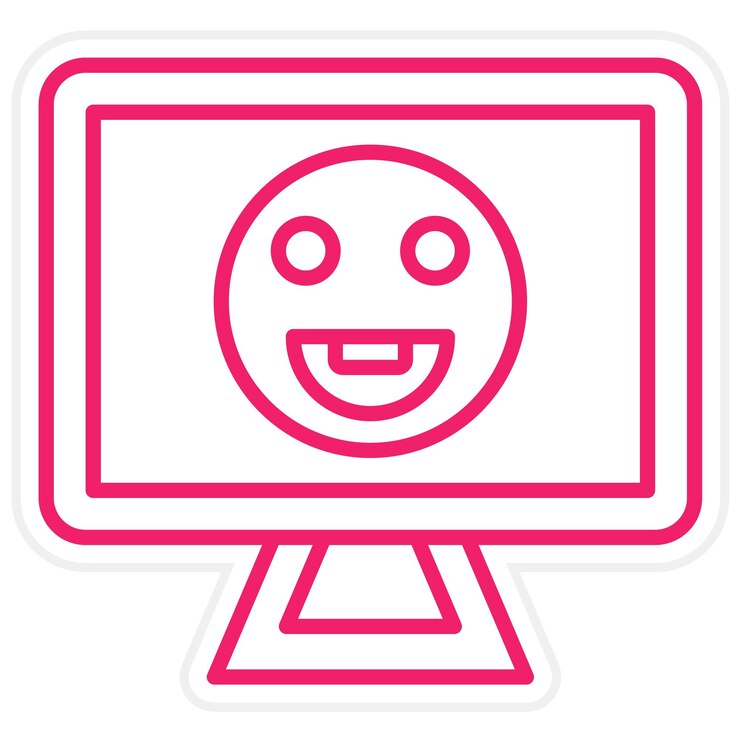 Vector diseño vectorial de emoticones estilo de icono