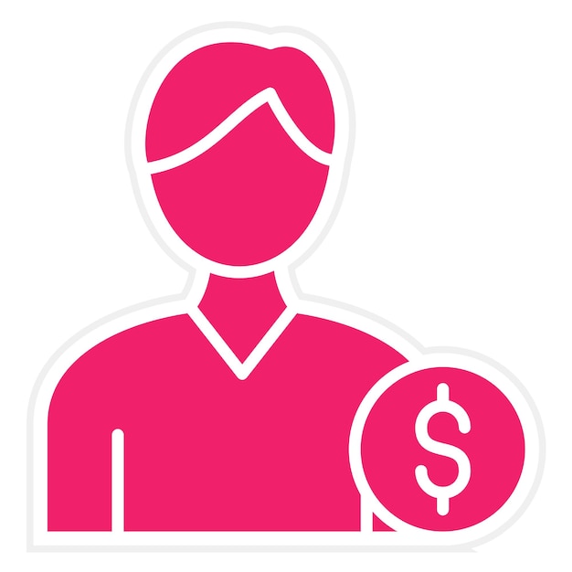 Diseño vectorial Empleados Motivación Estilo del icono