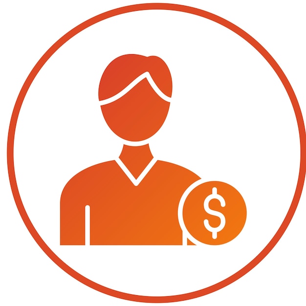 Diseño vectorial Empleados Motivación Estilo del icono