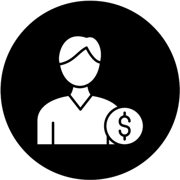 Diseño vectorial Empleados Motivación Estilo del icono