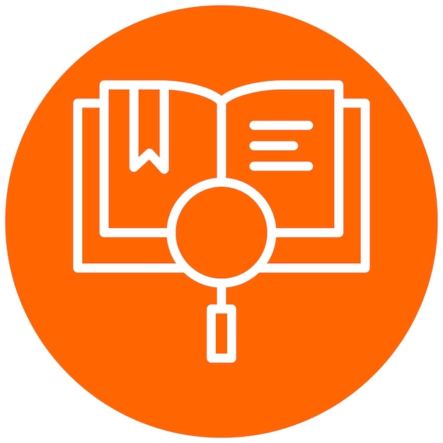 Diseño vectorial Enciclopedia Estilo de íconos
