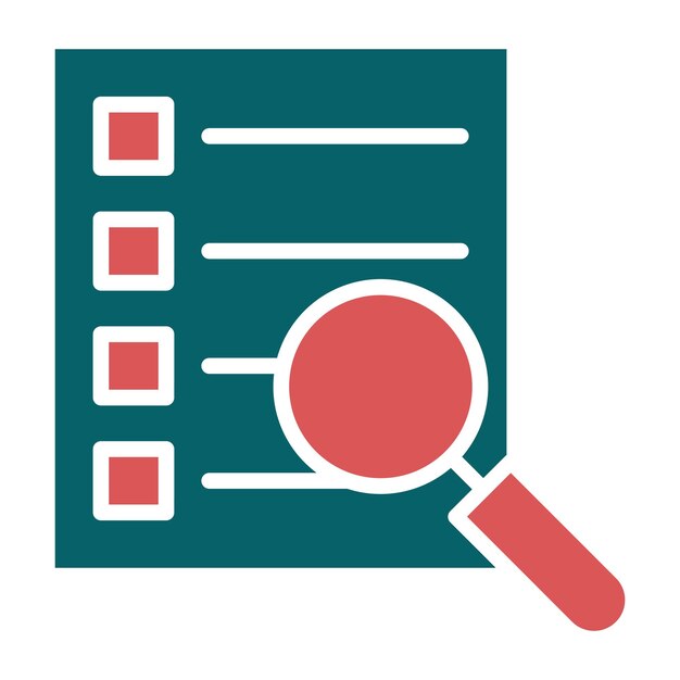 Diseño vectorial Encuentra el estilo del icono