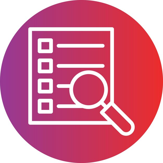 Diseño vectorial Encuentra el estilo del icono