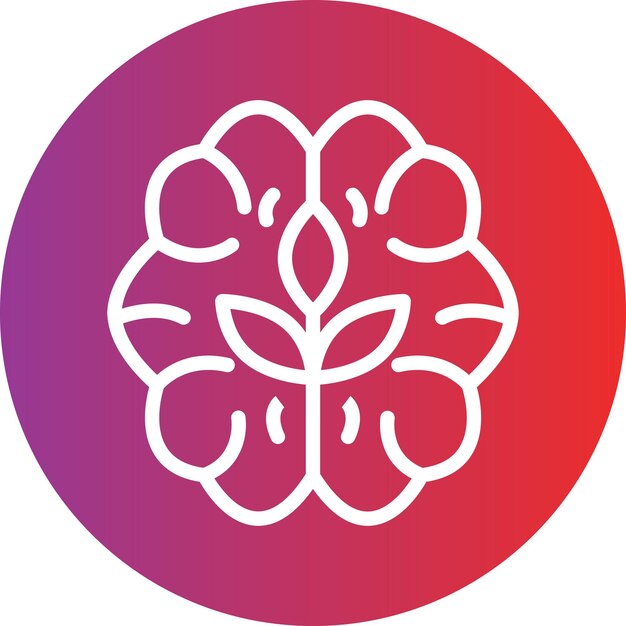 Diseño vectorial de los endocannabinoides Estilo del icono