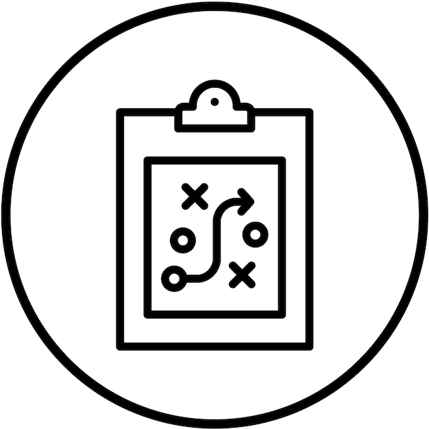 Diseño vectorial de enfoque de bienestar Estilo de icono