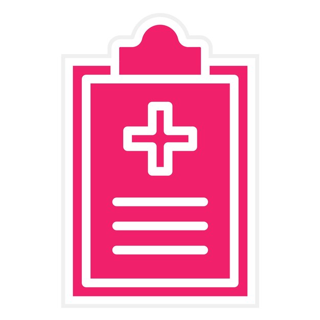 Diseño vectorial de ensayos clínicos Estilo del icono