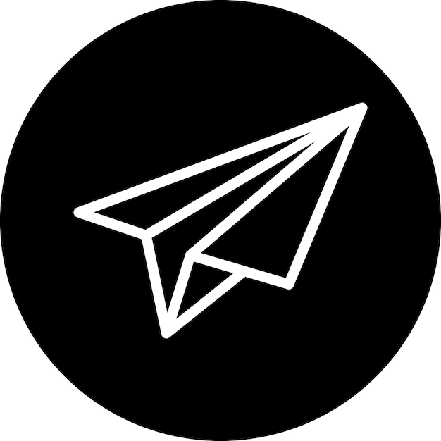 Diseño vectorial Enviar estilo de icono