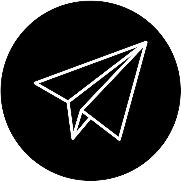 Diseño vectorial Enviar estilo de icono
