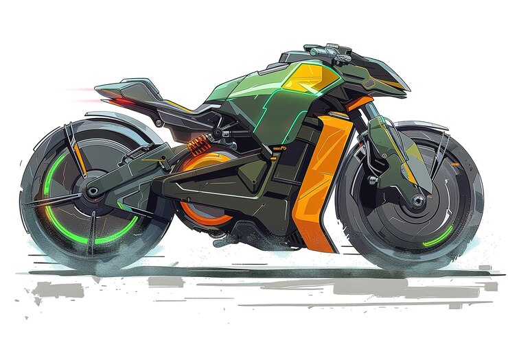 Vector diseño vectorial de envoltura para bicicletas deportivas concepto de impresión listo para envoltura de vinilo y calcomanías para motocicletas