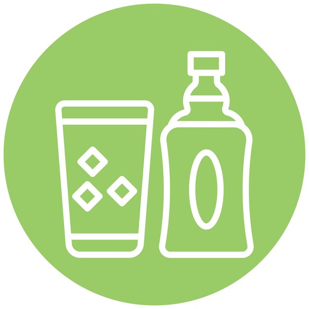 Diseño vectorial Espíritus Estilo de icono