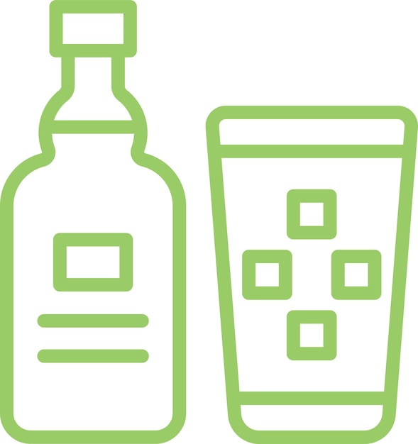 Diseño vectorial Espíritus Estilo de icono