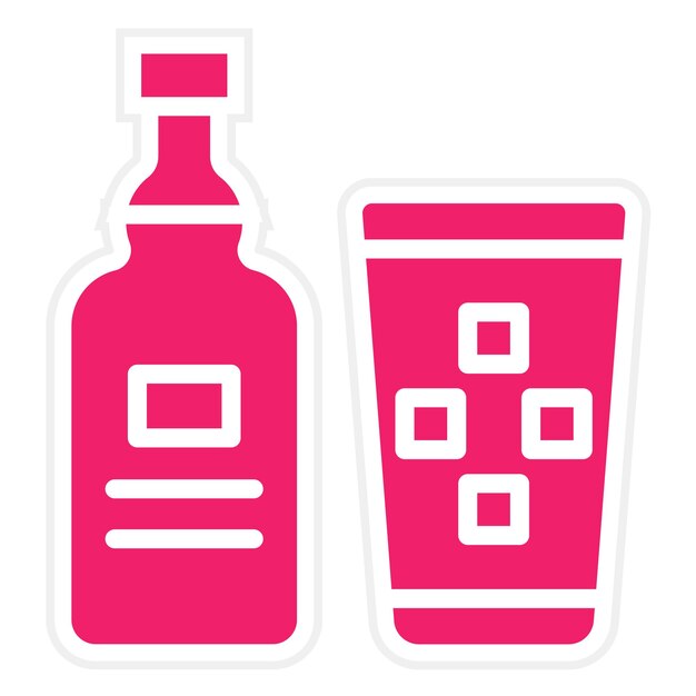 Diseño vectorial Espíritus Estilo de icono