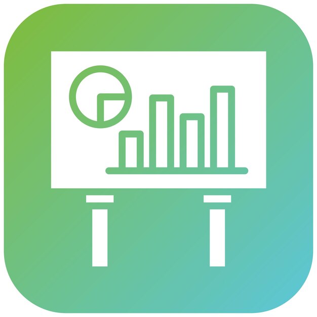 Diseño vectorial Estadísticas de bienestar Estilo del icono
