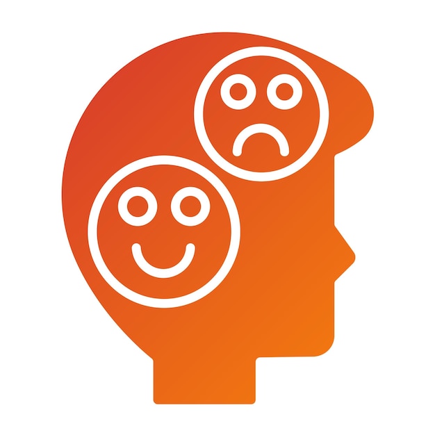 Diseño vectorial Estilo básico del icono de emoción