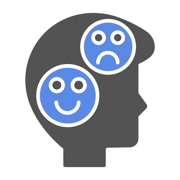 Diseño vectorial Estilo básico del icono de emoción
