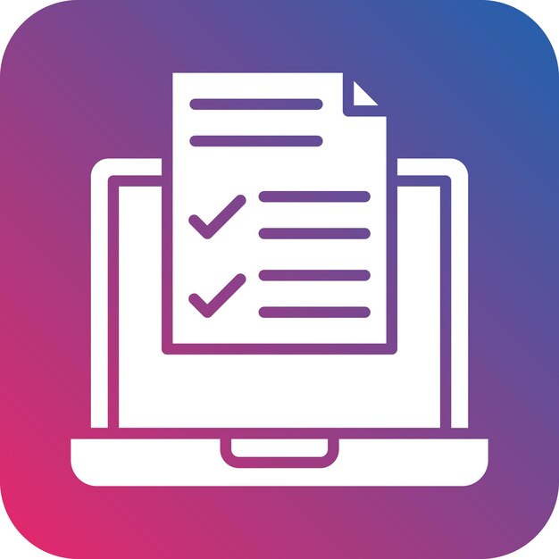 Diseño vectorial Estilo breve del icono