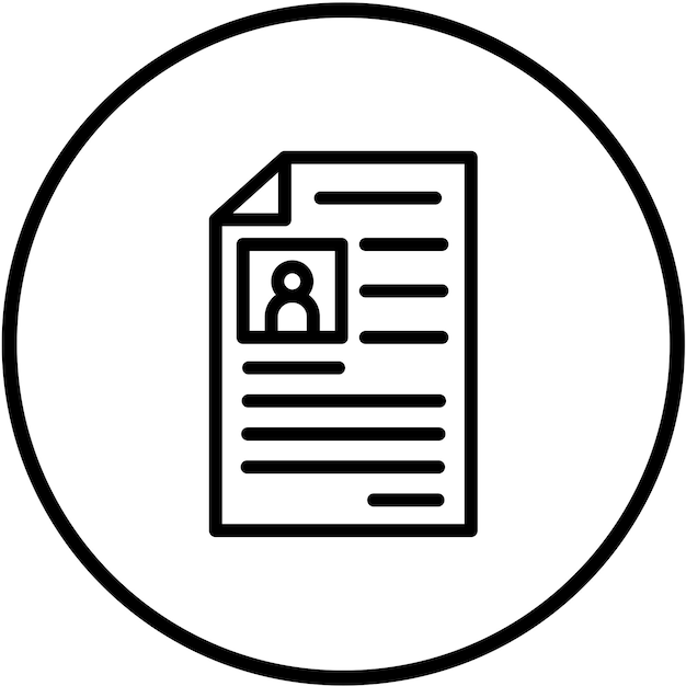 Diseño vectorial Estilo breve del icono