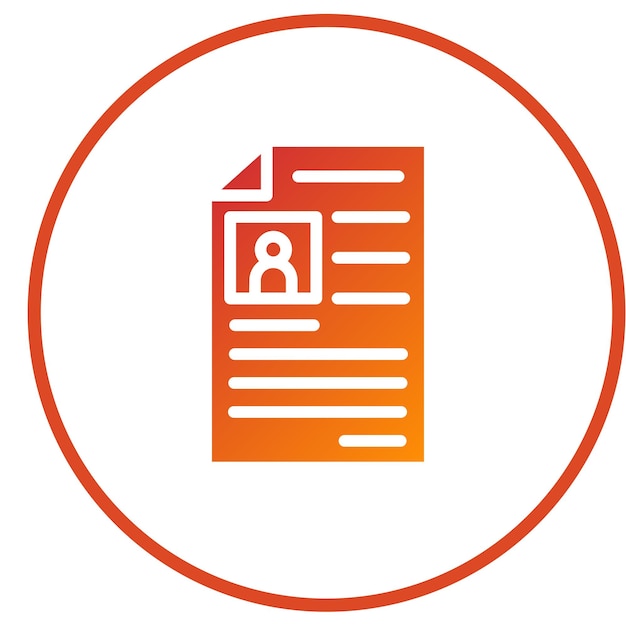 Diseño vectorial Estilo breve del icono