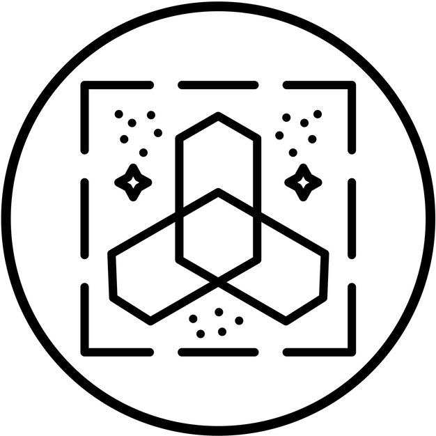 Diseño vectorial Estilo dinámico de icono dinamo