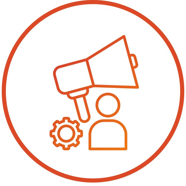 Diseño vectorial Estilo general del icono de solicitud