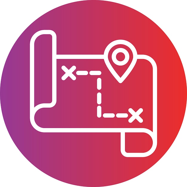 Diseño vectorial de estilo de icona de aventura