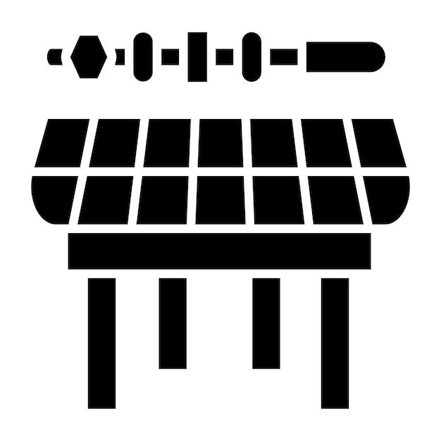Diseño vectorial de estilo de icona de barbacoa
