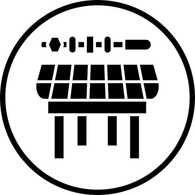 Diseño vectorial de estilo de icona de barbacoa