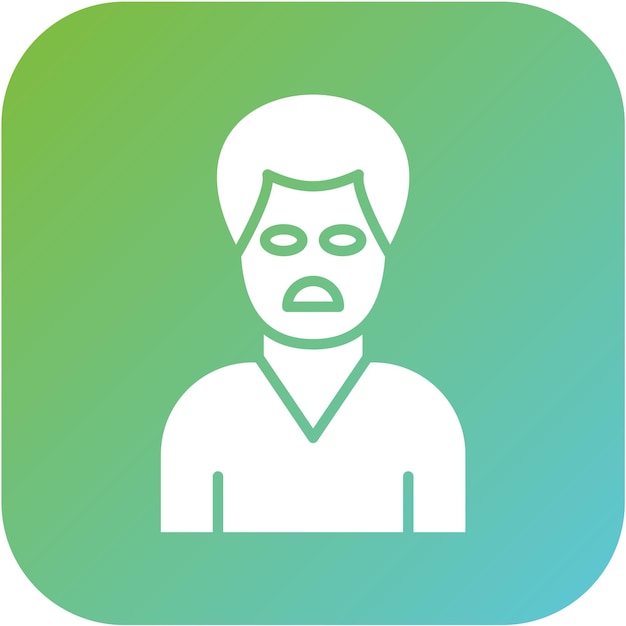 Diseño vectorial Estilo de icono aburrido