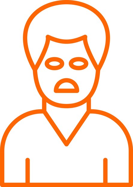 Diseño vectorial Estilo de icono aburrido