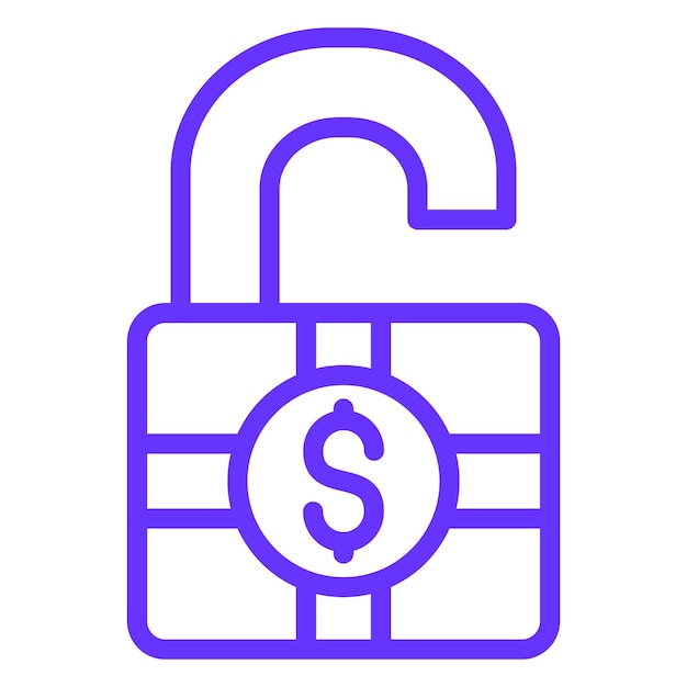Diseño vectorial Estilo del icono de acceso previo al lanzamiento