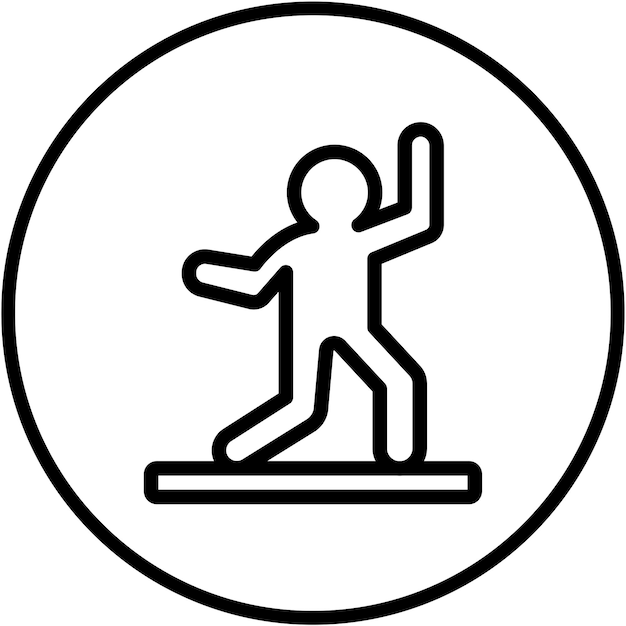 Diseño vectorial Estilo de icono de Acrobat