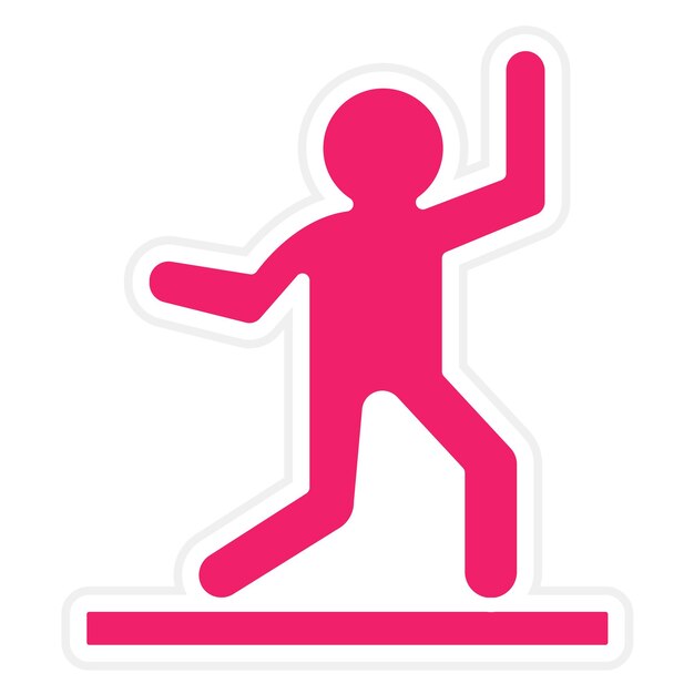 Diseño vectorial Estilo de icono de Acrobat