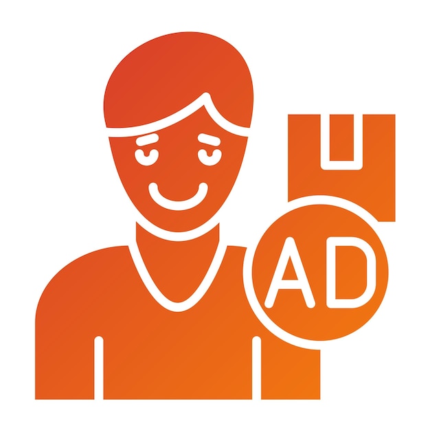 Diseño vectorial Estilo de icono de acumulación compulsivo