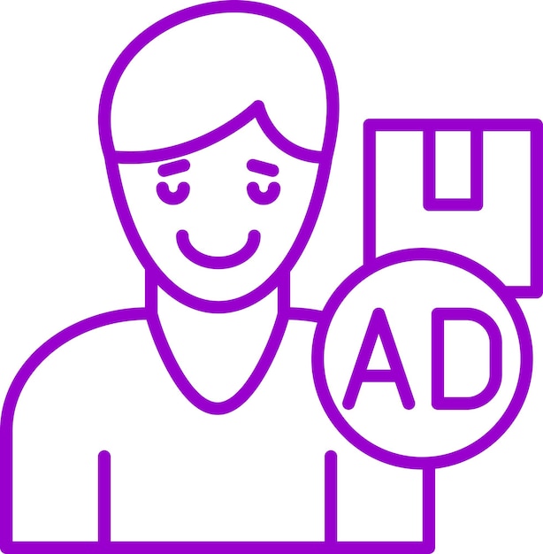 Diseño vectorial Estilo de icono de acumulación compulsivo