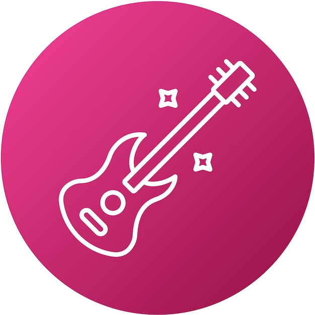 Diseño vectorial Estilo de icono acústico