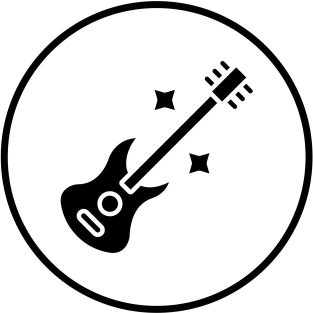 Diseño vectorial Estilo de icono acústico
