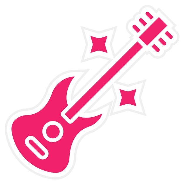 Diseño vectorial Estilo de icono acústico