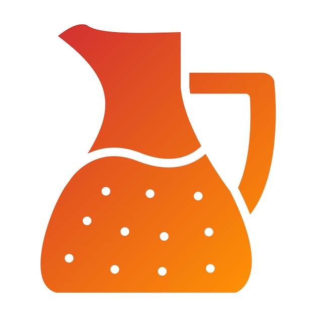 Diseño vectorial del estilo del icono de aderezo de ensalada