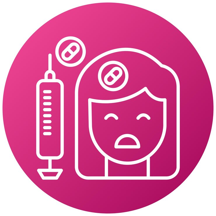 Vector diseño vectorial estilo del icono de adicción