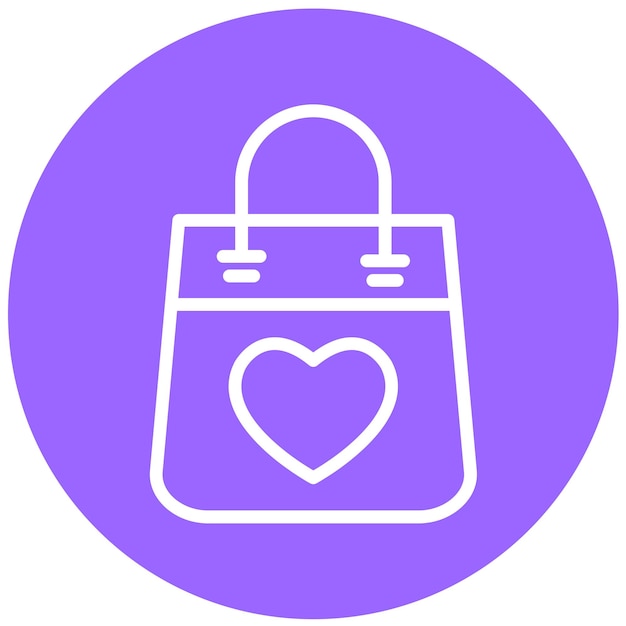 Diseño vectorial estilo de icono adicto a las compras